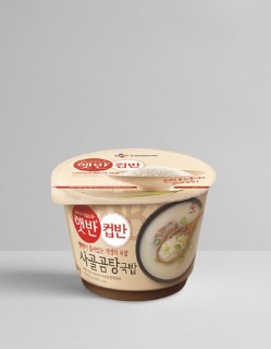 [씨제이] 햇반 컵반 사골곰탕국밥 166g