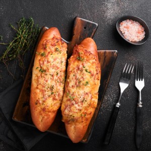 [네니아] 유기농 체다치즈 바게트 200g