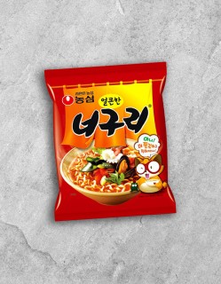 [농심] 얼큰한 너구리 멀티팩 (120gx5입)