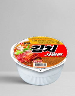 농심 김치 사발면 86g x 6개