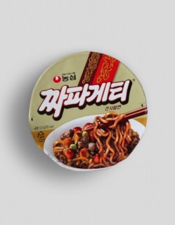 농심 짜파게티 큰사발면 123g x 6개