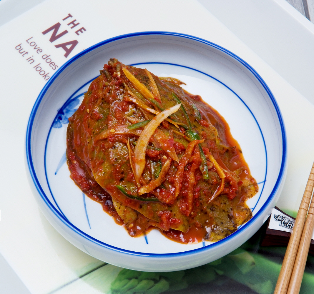 [쏘울반찬] 잘삭힌 단풍콩잎 장아찌 70g