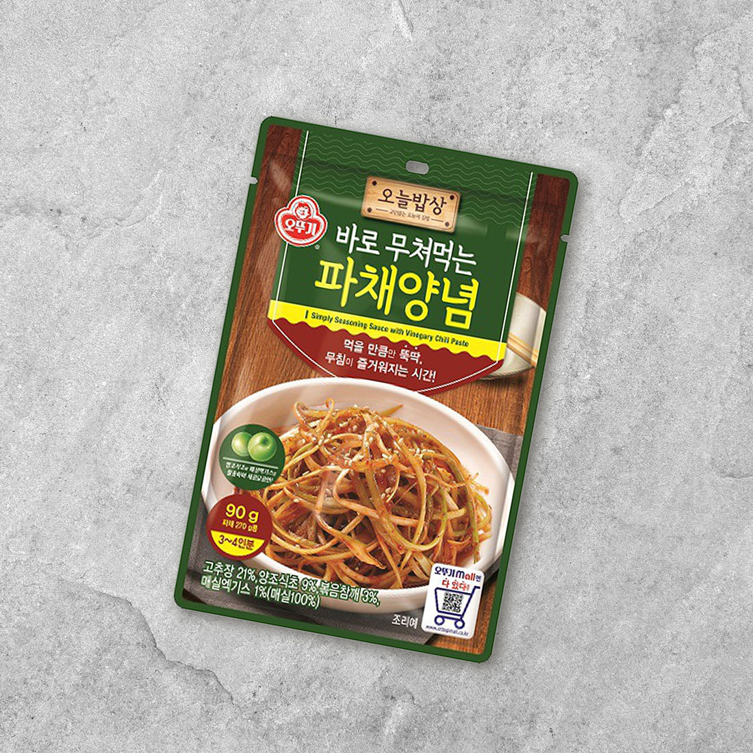 [오뚜기] 바로 무쳐먹는 파채 양념90g
