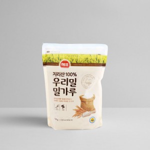 해표 지리산 100% 우리밀 밀가루 750g