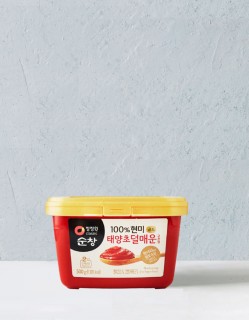 순창 100% 현미 태양초 덜매운 고추장 500g