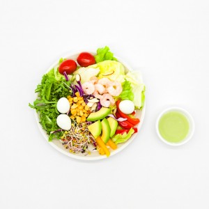 쉬림프 에그 아보카도 키위드레싱 250g