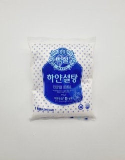 백설 하얀 설탕 1kg