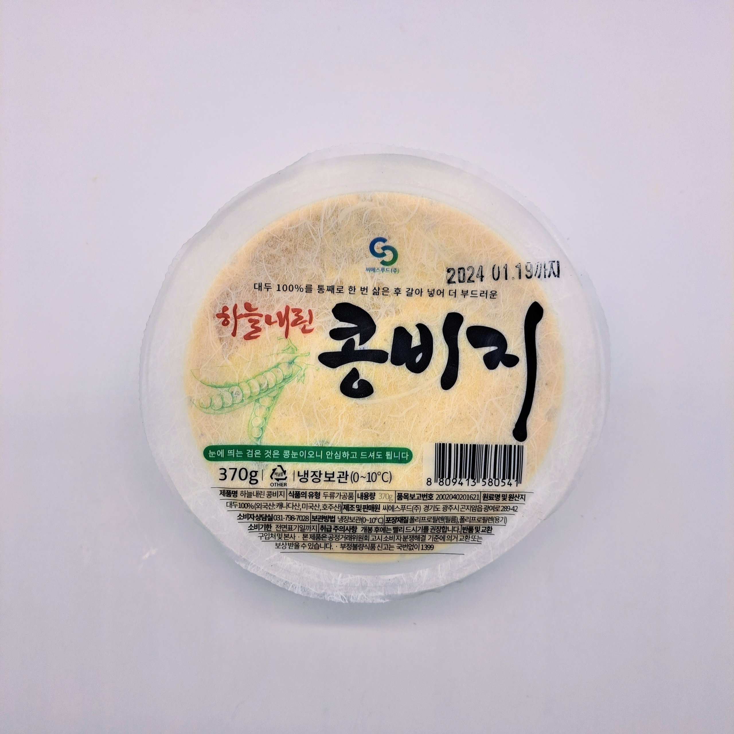 하늘내린 콩비지 370g