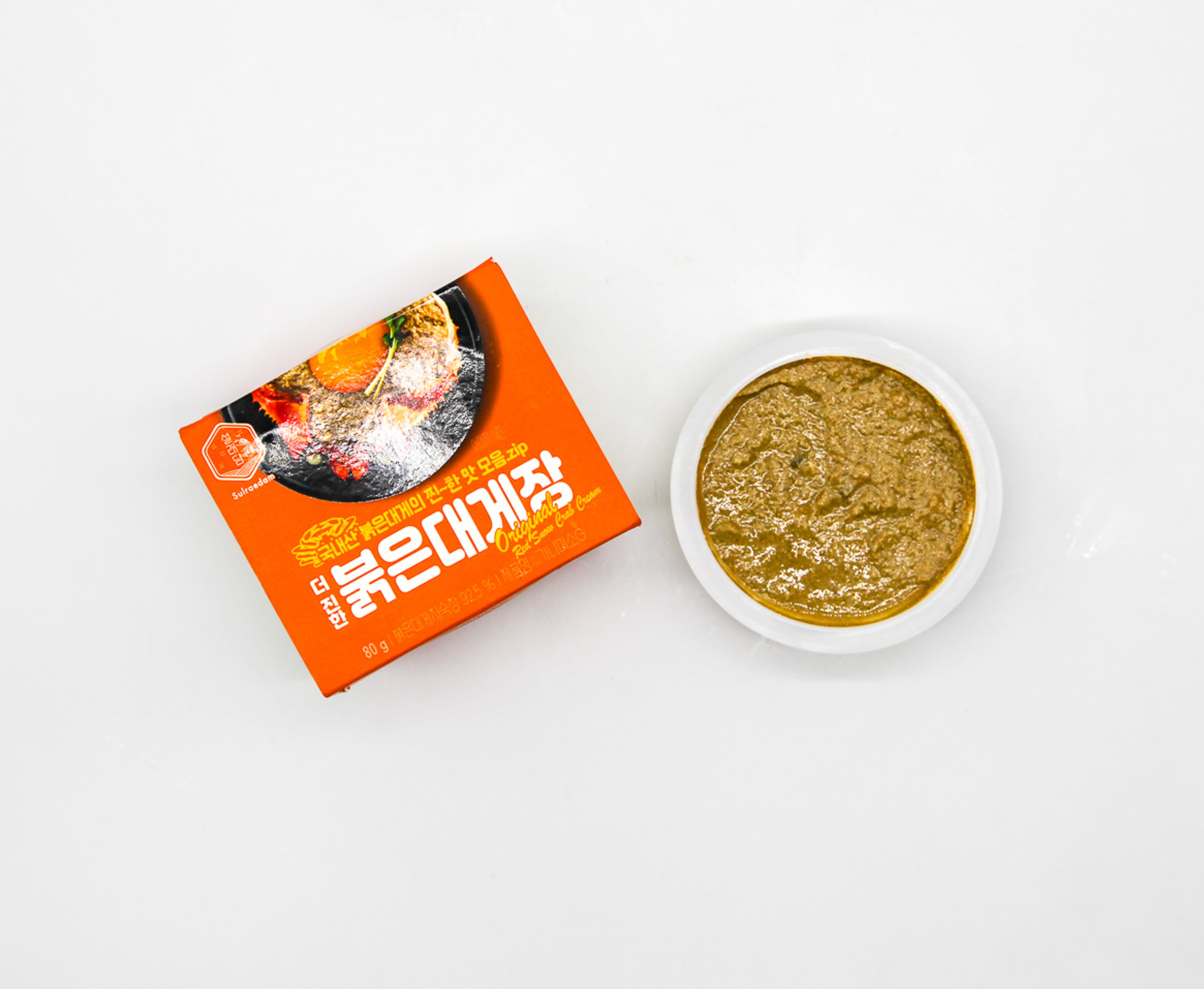 [설래담] 더진한 붉은대게딱지장 80g