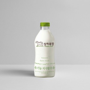 상하목장 유기농 저지방 우유 750ml