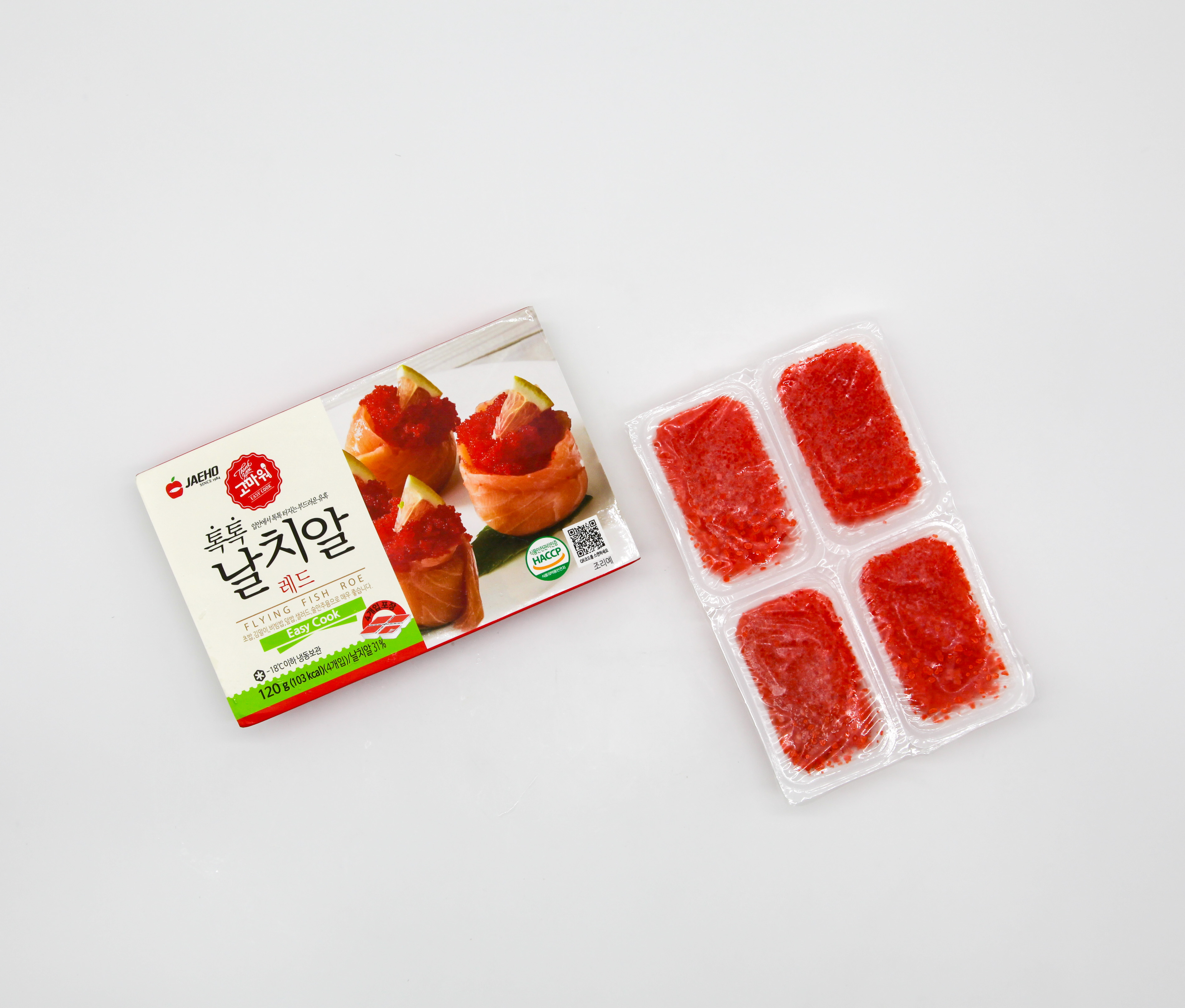 [재호]날치알 레드 120g(30g×4)