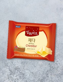 상하치즈 체다 슬라이스 20g x 10매