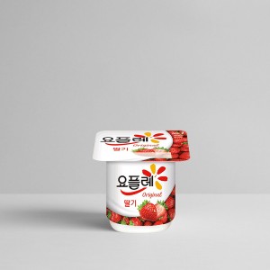 빙그레 요플레 오리지널 딸기 혼합 85g x 8개