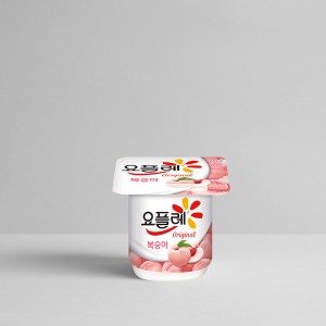 빙그레 요플레 오리지널 복숭아 85gx4개
