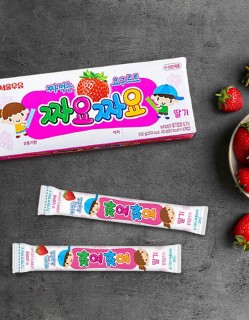 서울우유 짜요짜요 딸기 40g x 6개입