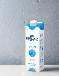 매일우유 오리지널 후레쉬팩 900ml+900ml