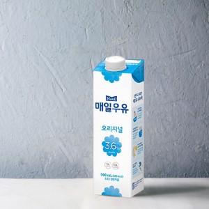 매일우유 오리지널 후레쉬팩 900ml+900ml