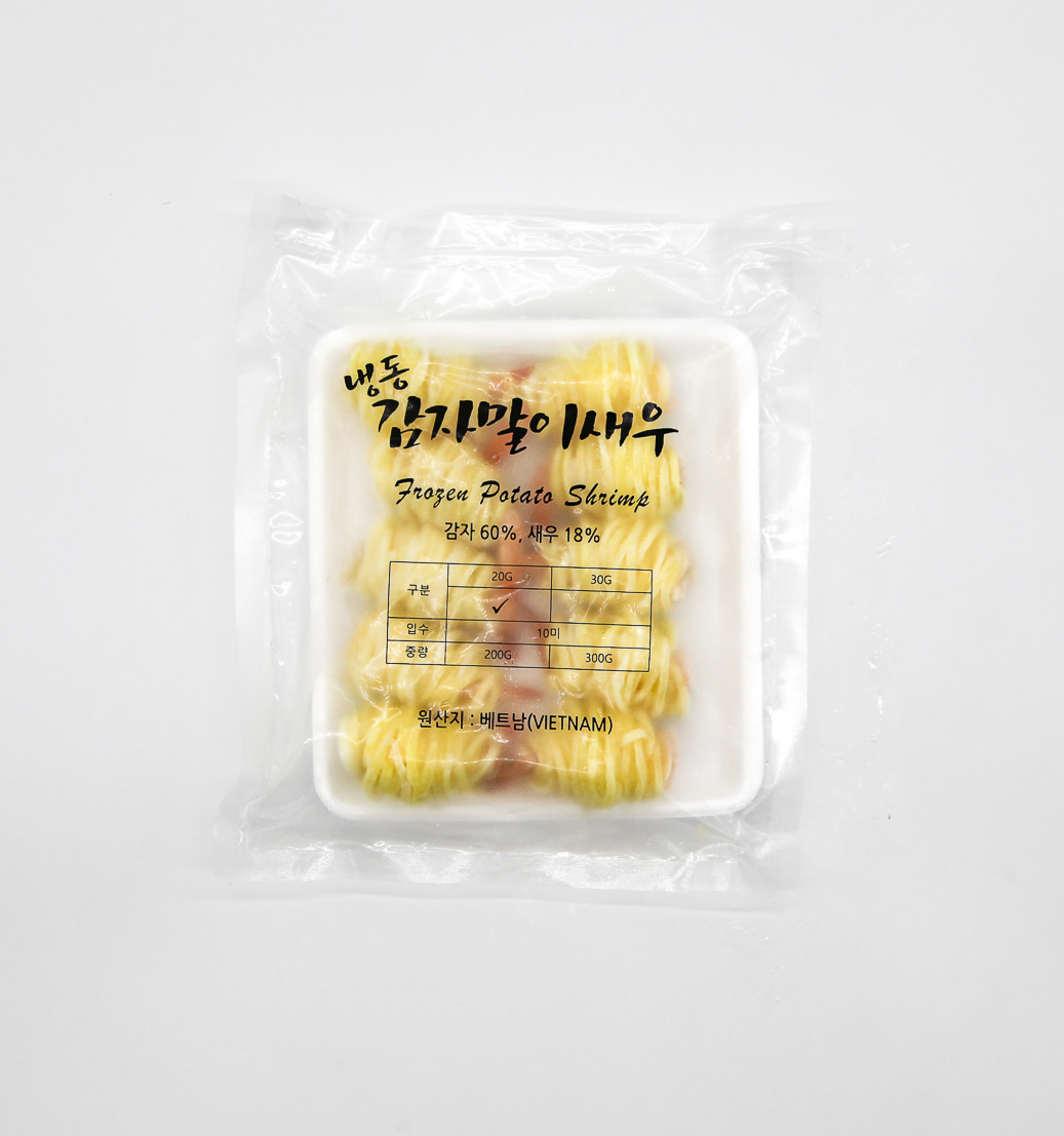 [원씨푸드] 감자말이 새우롤 200g