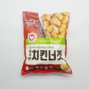 [참프레] 무항생제 바삭한 치킨너겟 1kg