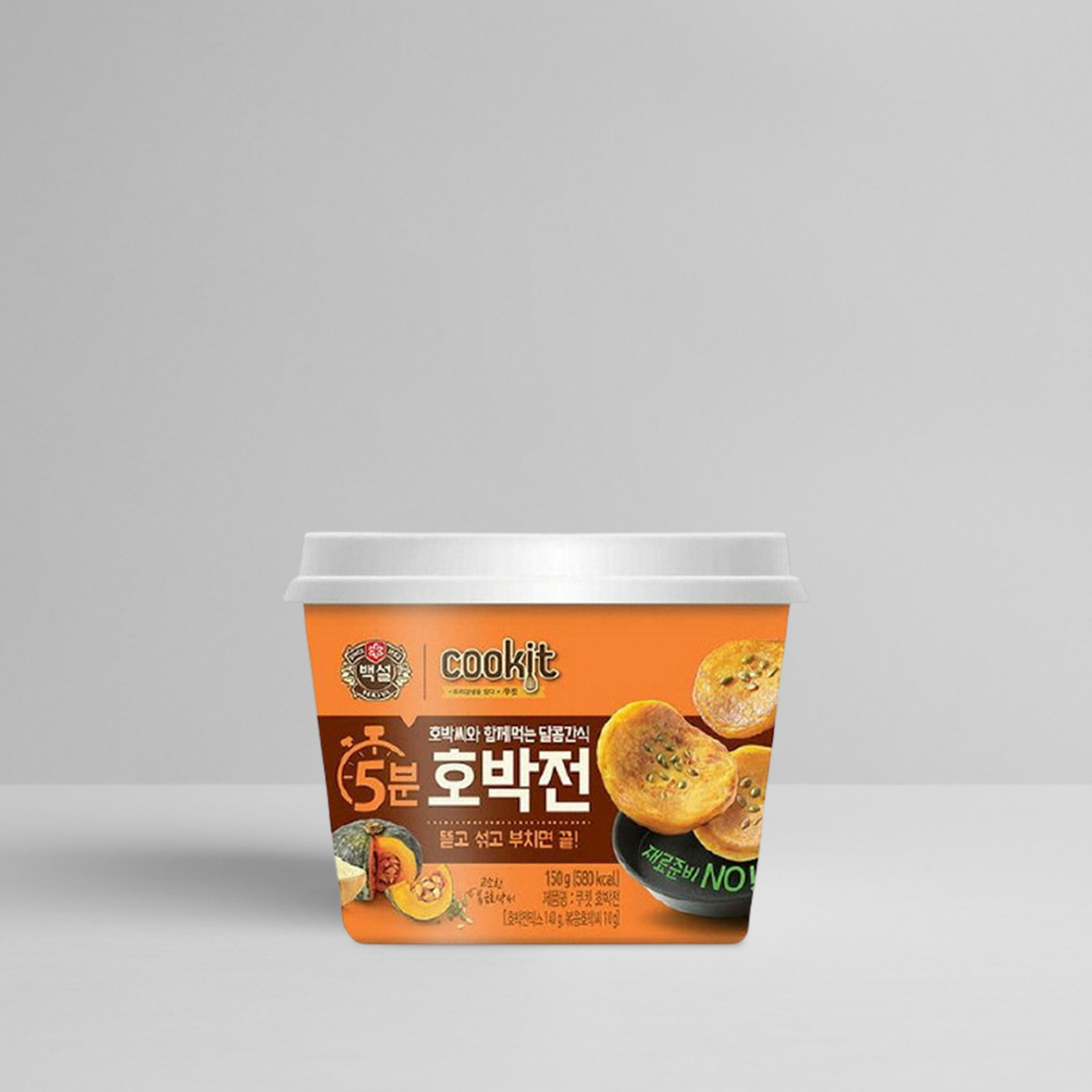 씨제이 백설 쿠킷 호박전 150g