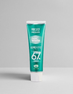 메디안 덴탈화이트 미백치약 프레시 스피아향 100g x 3개