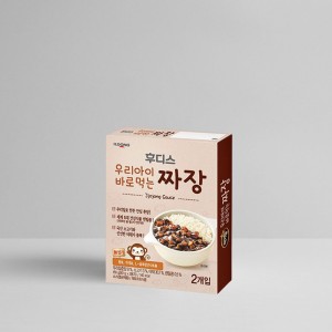 우리아이 바로먹는 짜장 소스 160g(80g×2)