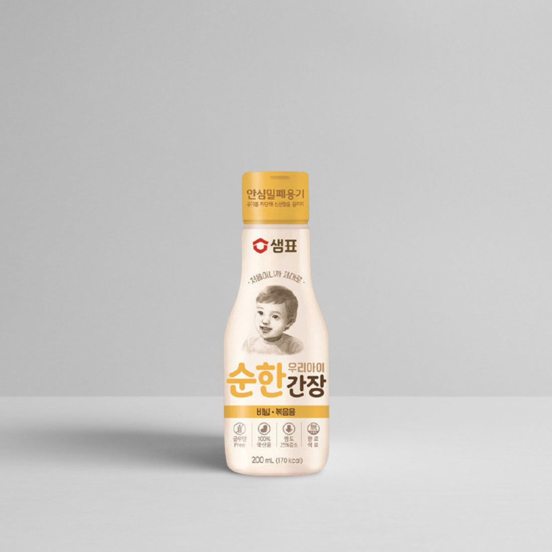 [샘표]우리아이 순한간장 비빔볶음용 200ml
