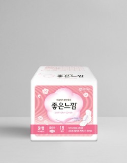 좋은느낌 울트라 날개 중형 18P
