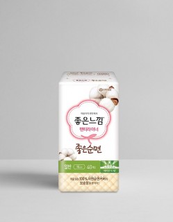 좋은느낌 좋은순면 롱 팬티라이너 36개입