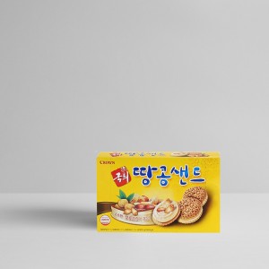 크라운 국희 땅콩샌드 372g