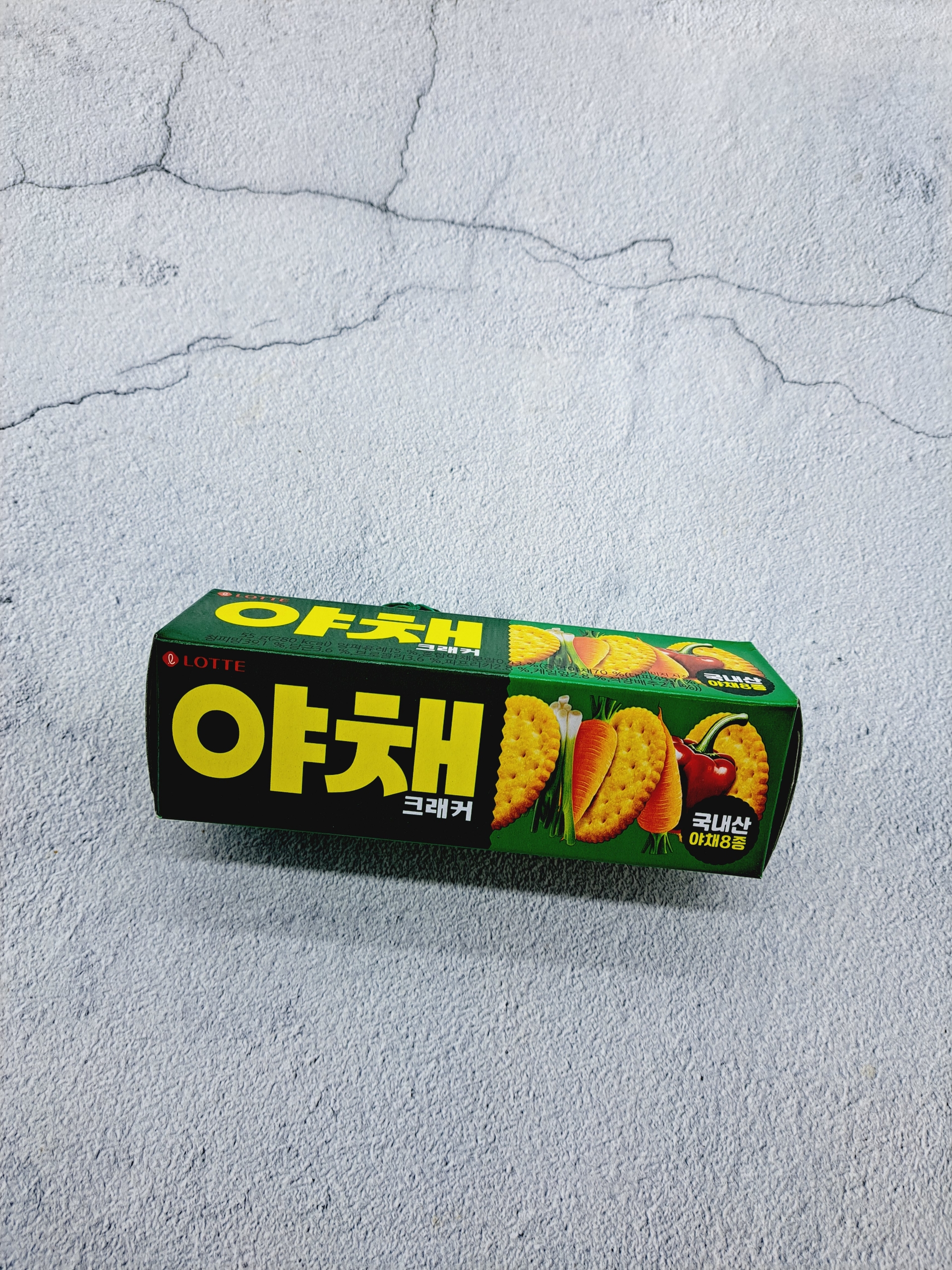 롯데제과 야채 크래커 55g
