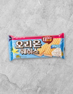 오리온 웨하스 바닐라맛 68g