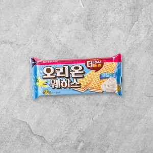 오리온 웨하스 바닐라맛 68g