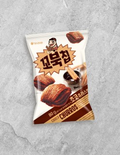오리온 꼬북칩 초코츄러스 맛 136g